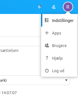 EscapeCloud-Nextcloud-indstillinger