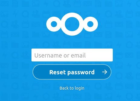 Escapecloud-Nextcloud-glemt-kodeord-send